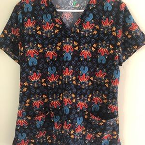 GT Performance Scrub Top